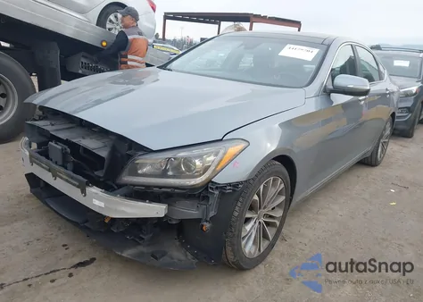 2015 Hyundai Genesis 3.8 из США, поврежденный, VIN KMHGN4JE7FU030210